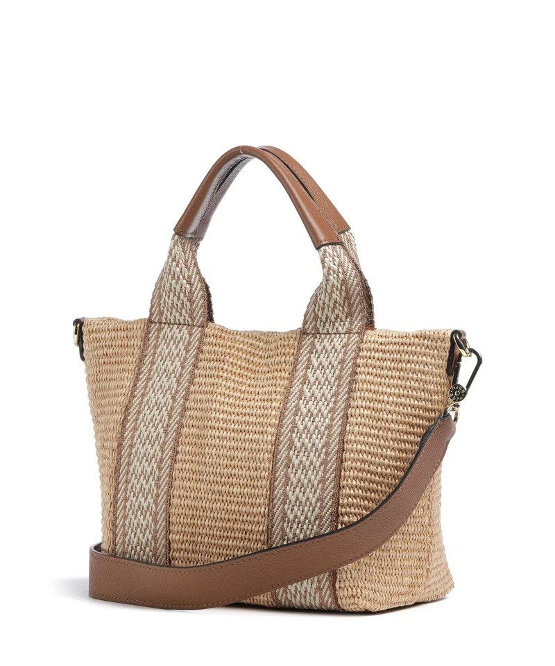 Abro Raffia Kaia Handtasche natural