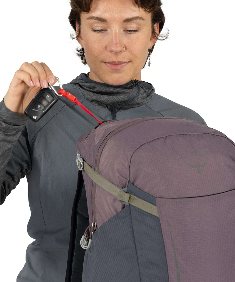 Osprey Hikelite 28 Wanderrucksack graphite purple