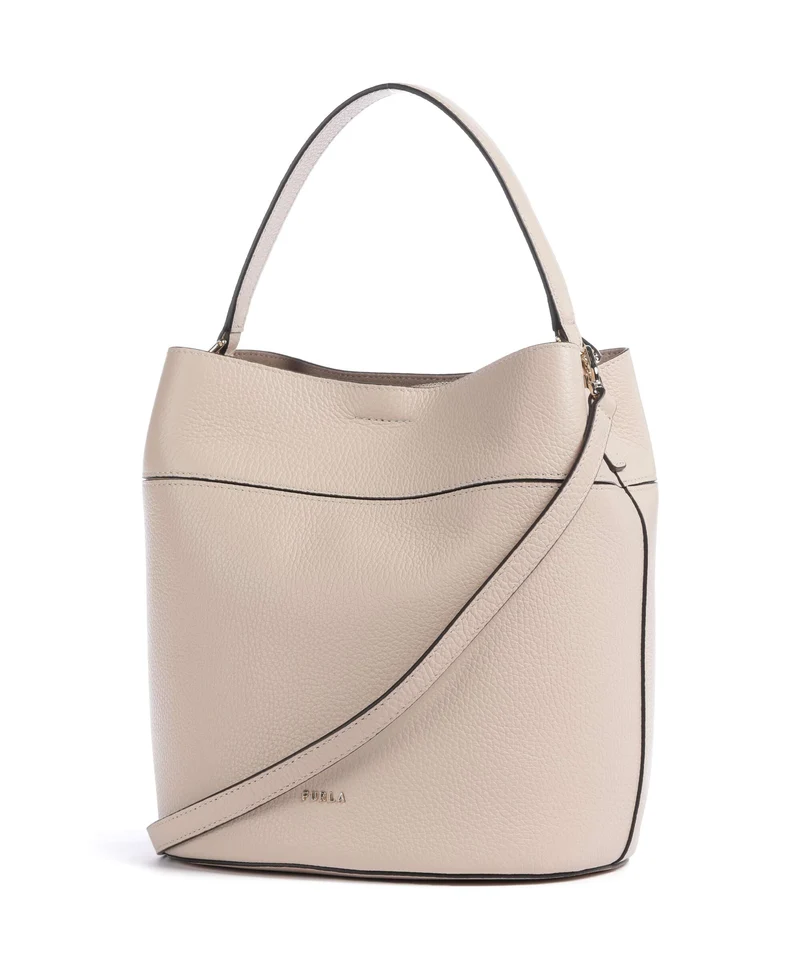 Furla Amelia M Bucket Handtasche cotone