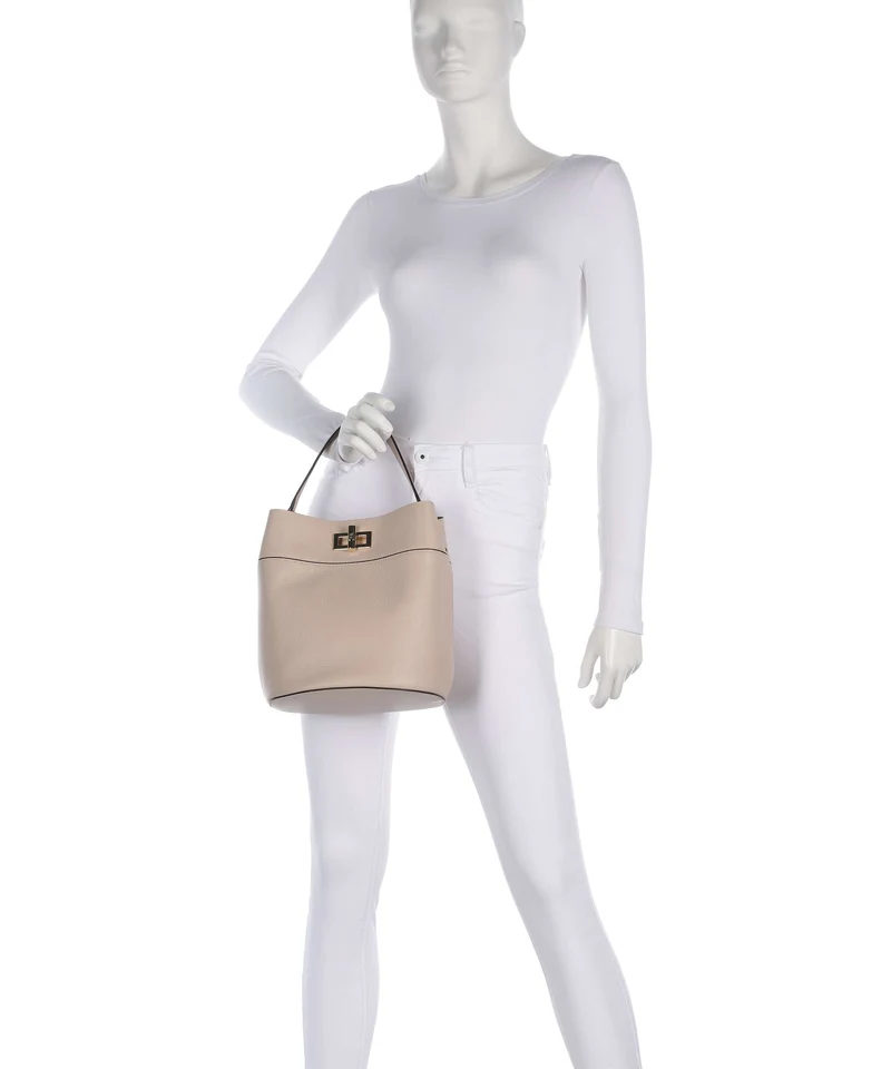 Furla Amelia M Bucket Handtasche cotone