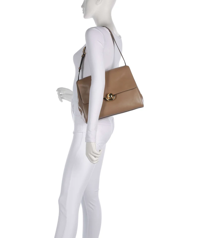 Furla Domus M Schultertasche toffee