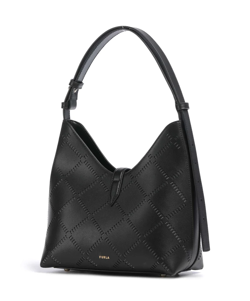 Furla Goccia S Beuteltasche nero
