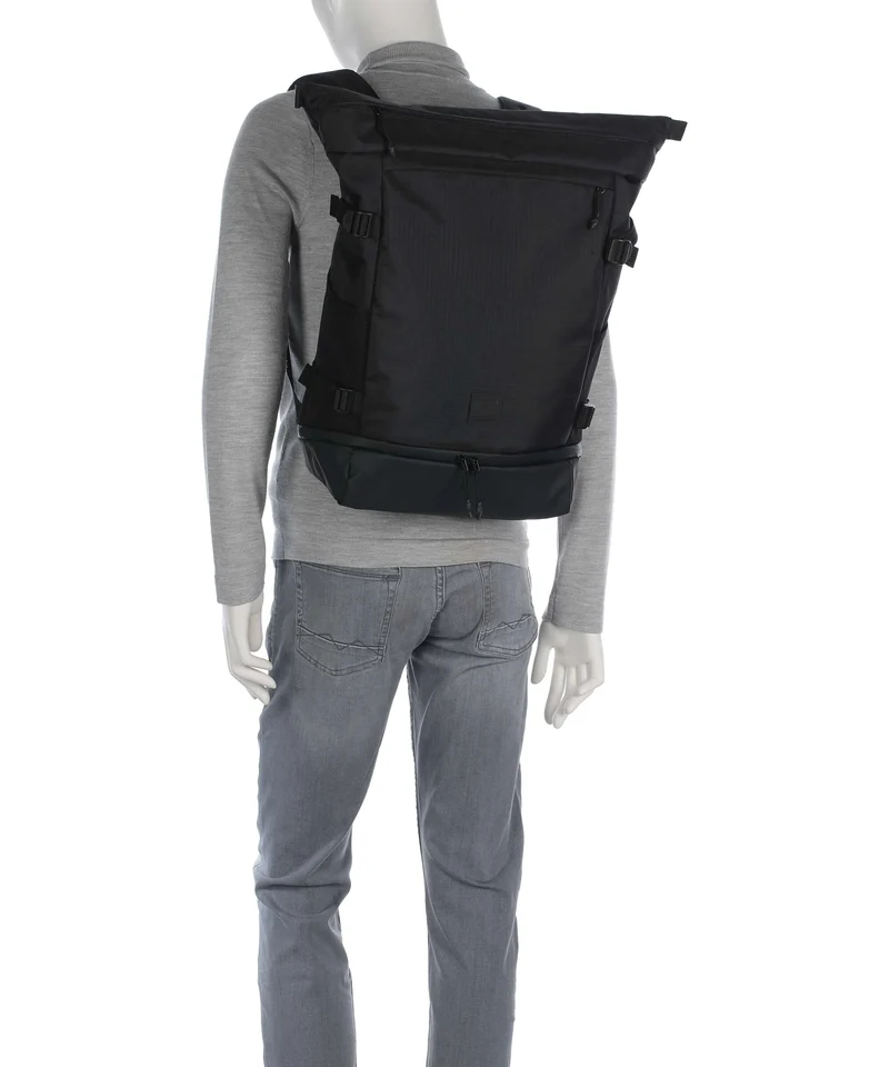 Strellson New Ham Sebastian Rolltop Rucksack mud