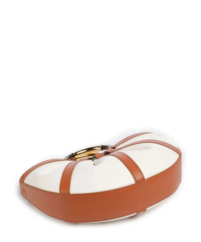 Coccinelle Shell Handtasche crab/pearl