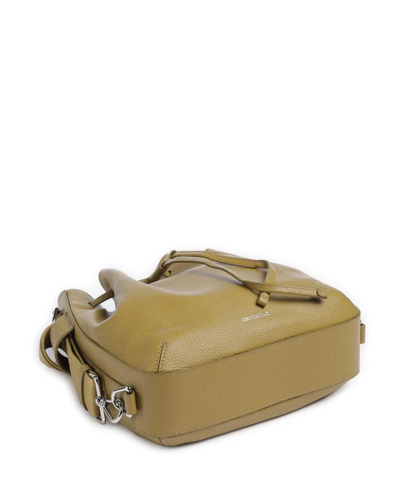 Coccinelle Gretel Ribbon Bucket Handtasche seagrass