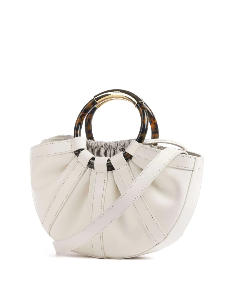 Coccinelle Shell Handtasche pearl