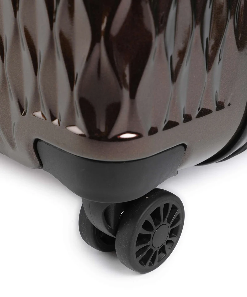 Pack Easy Flow 4-Rollen Trolley mocca