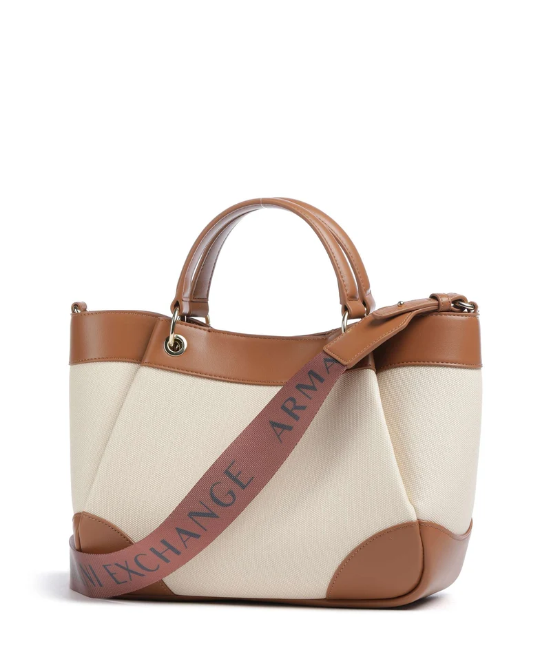 Armani Exchange Wave M Handtasche natural/saline clay