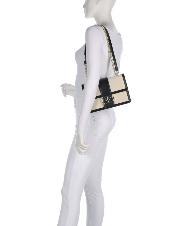 Armani Exchange Wonder M Schultertasche natural/black
