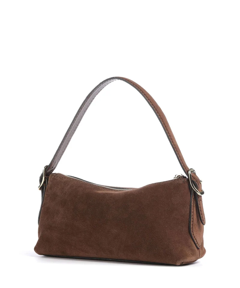 Abro Suede Carina Schultertasche wood