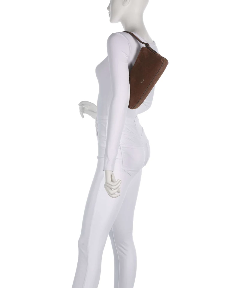 Abro Suede Carina Schultertasche wood