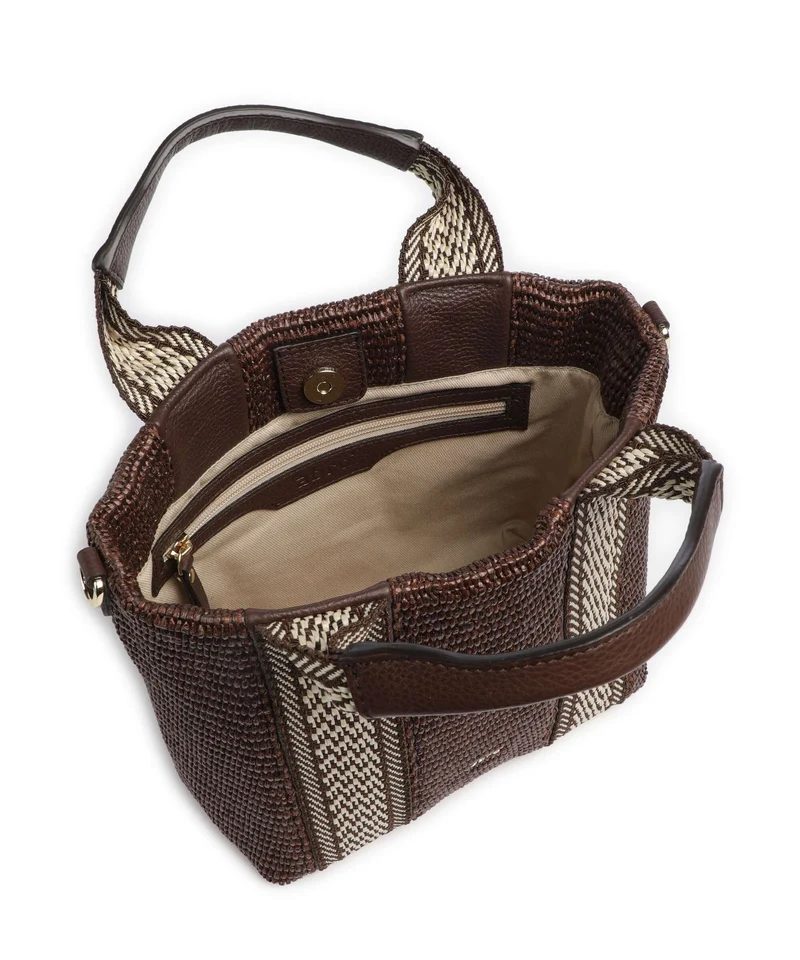 Abro Raffia Kaia Handtasche wood