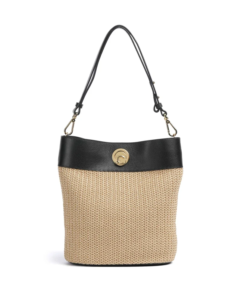 Coccinelle Nikla Bucket Handtasche natural/noir
