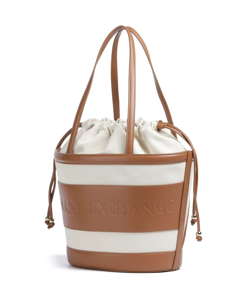 Armani Exchange Marisol Bucket Handtasche natural/saline clay