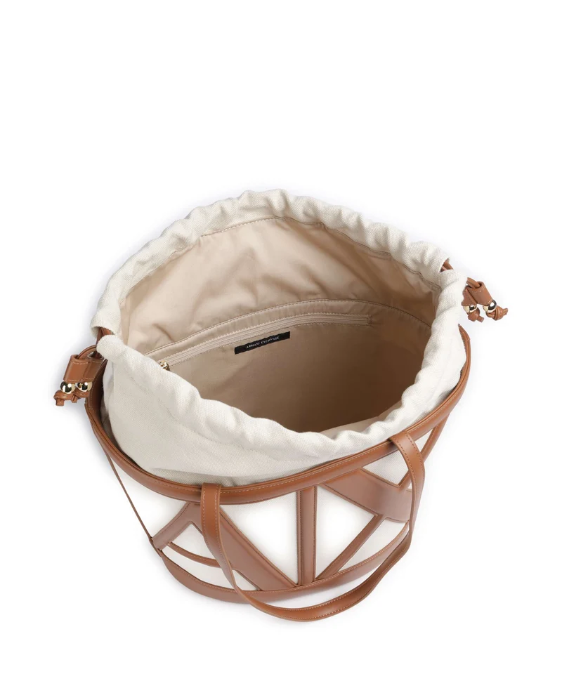 Armani Exchange Marisol Bucket Handtasche natural/saline clay