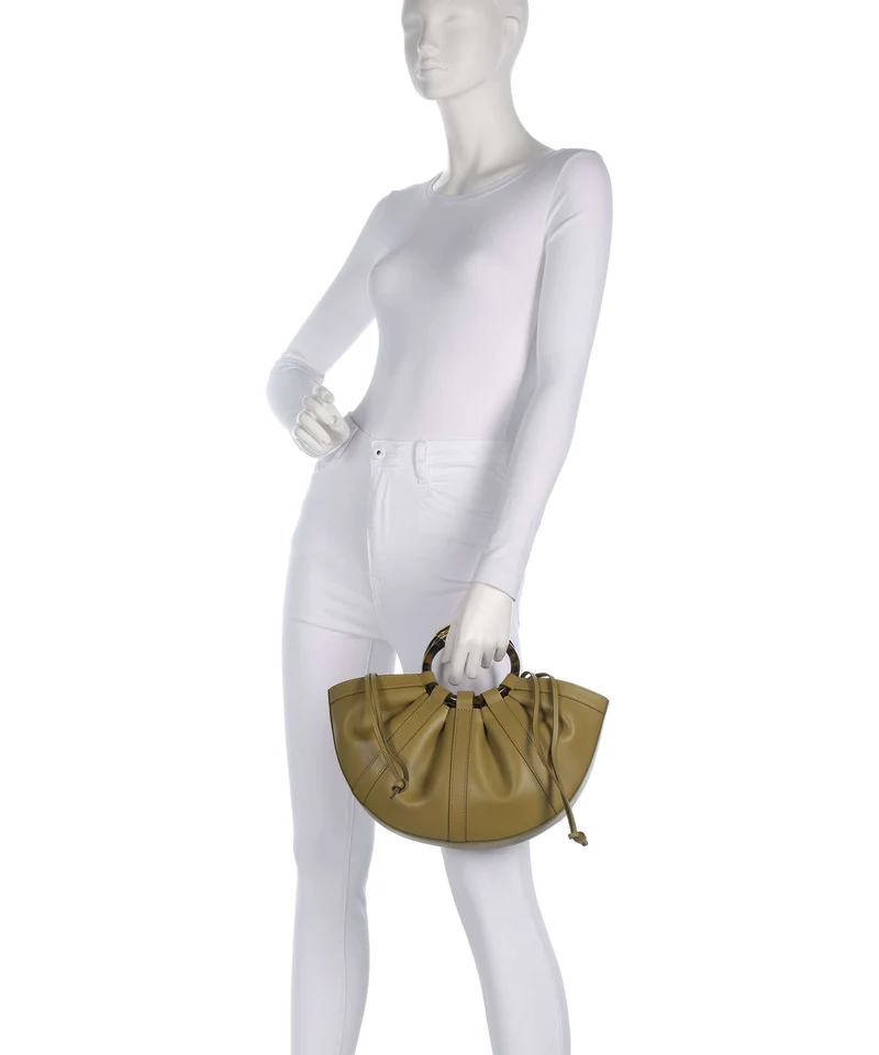 Coccinelle Shell Handtasche seagrass