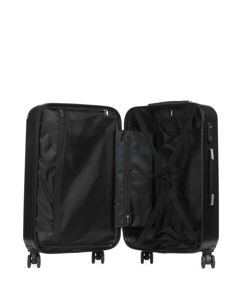 Pack Easy Clipper-Toronto 4-Rollen Trolley black