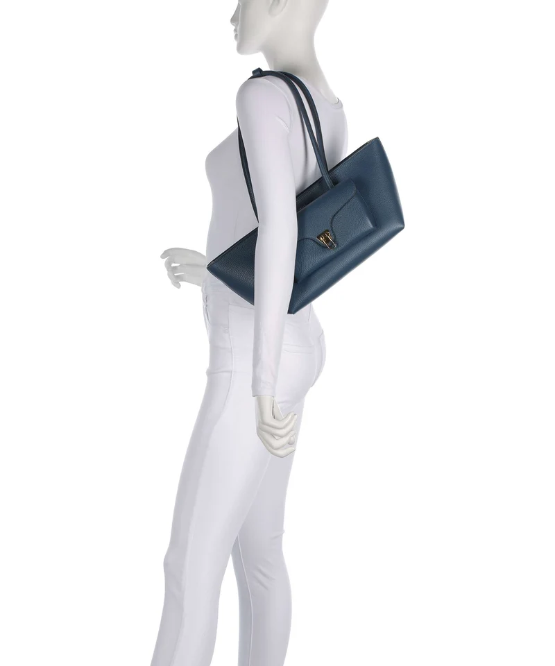 Coccinelle Beat Double Schultertasche deep blue