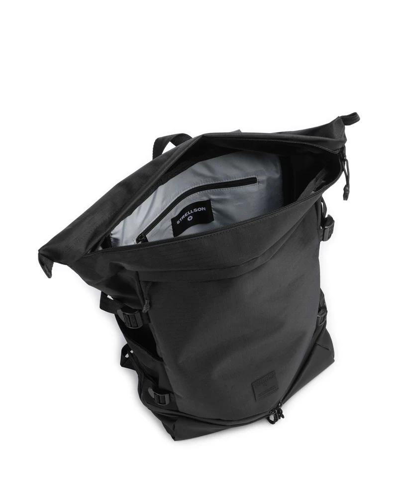Strellson New Ham Sebastian Rolltop Rucksack black