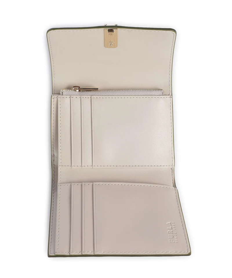 Furla Iride S Geldbörse avocado/sabbia int