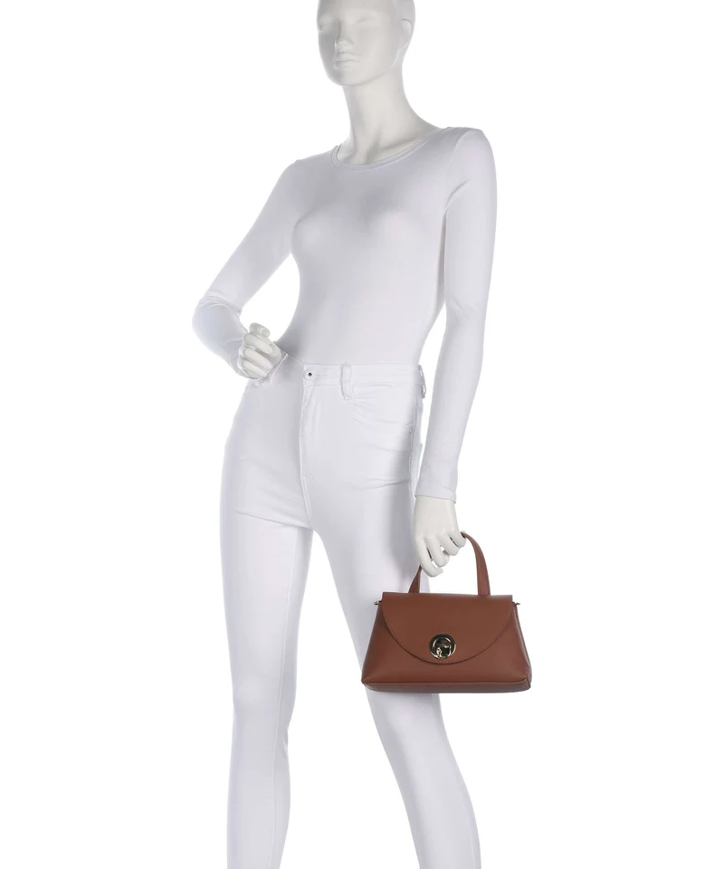 Coccinelle Nikla Handtasche cognac/noir