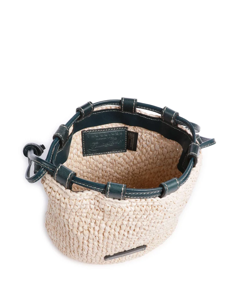 The Bridge Luna Bucket Handtasche pavone