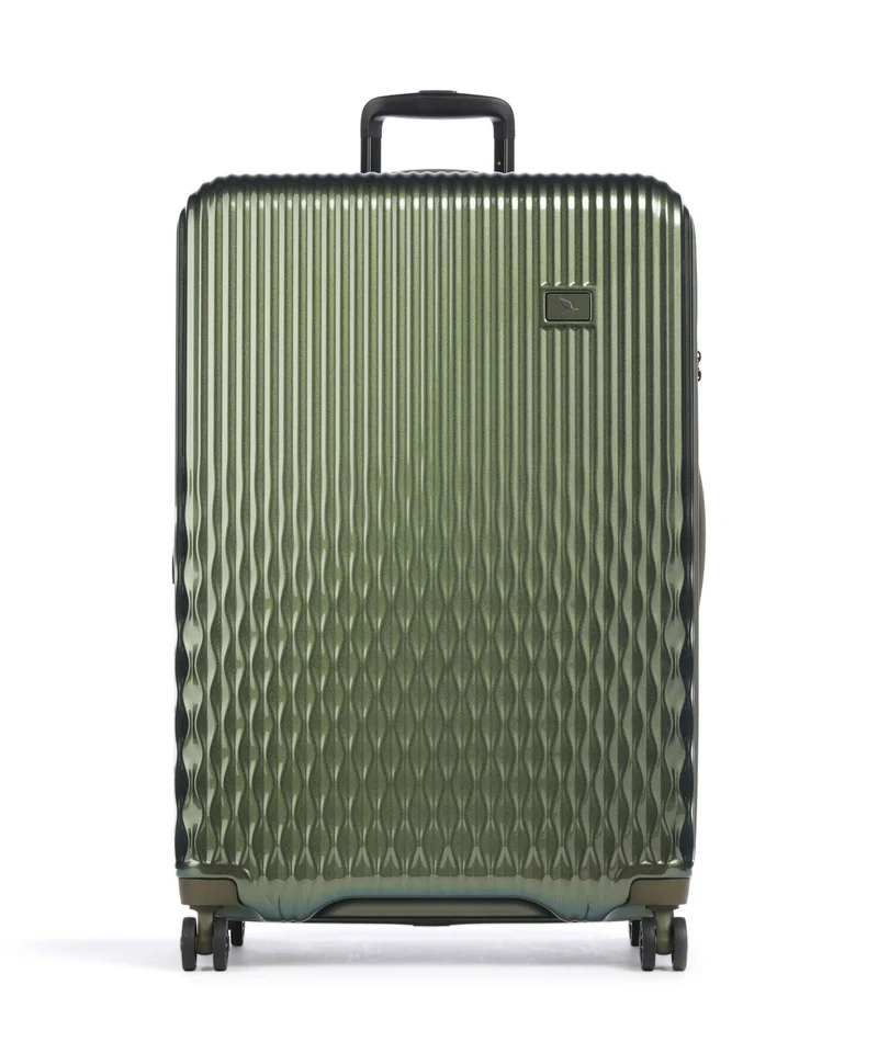 Pack Easy Flow 4-Rollen Trolley bronze green