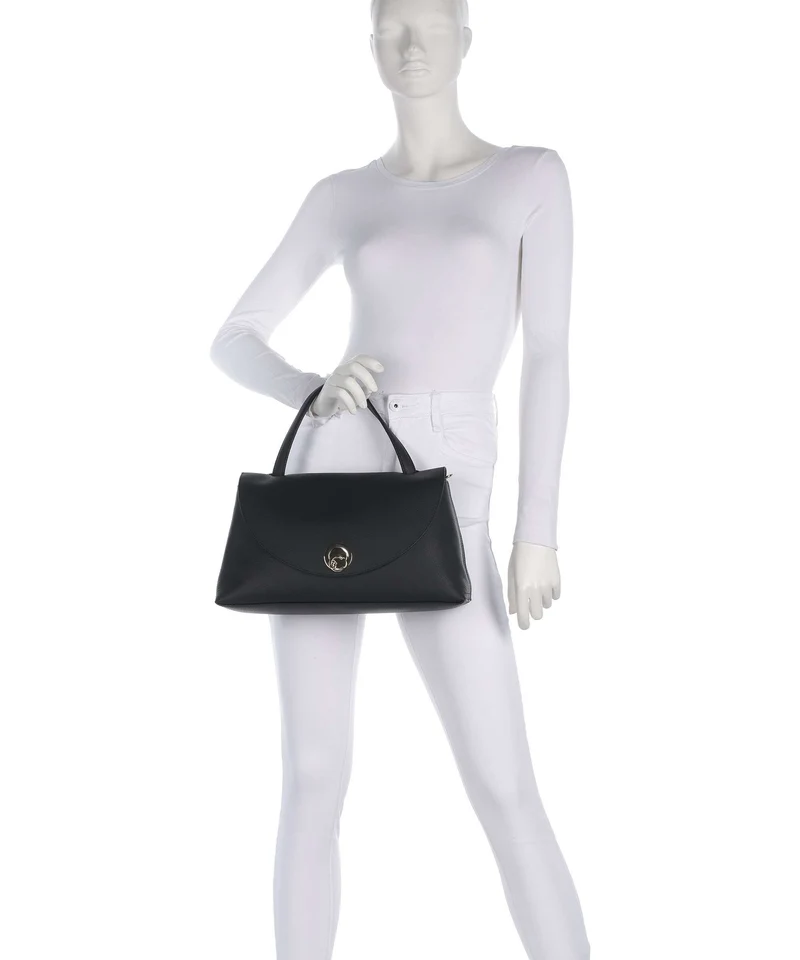 Coccinelle Nikla Handtasche noir/cognac