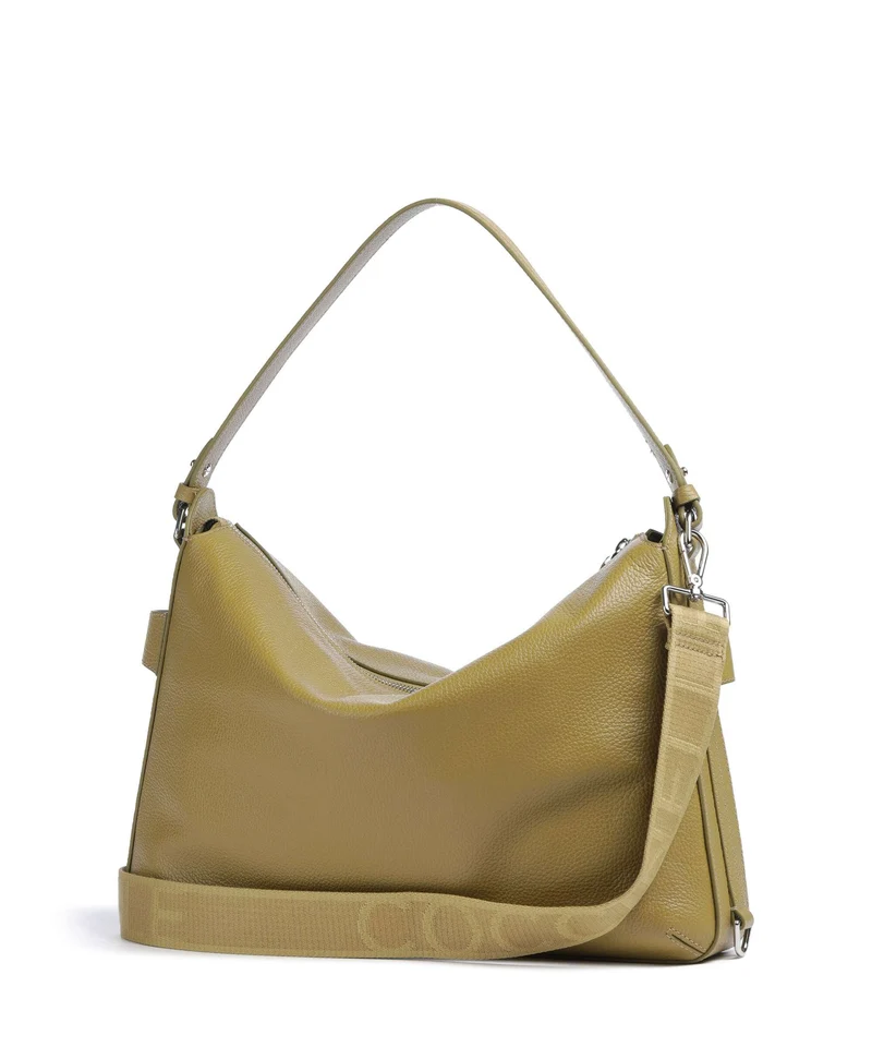 Coccinelle Gretel Ribbon Beuteltasche seagrass