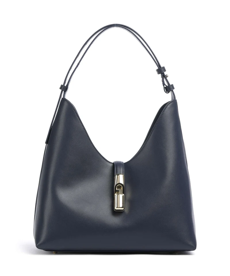 Furla Goccia M Beuteltasche ink blue
