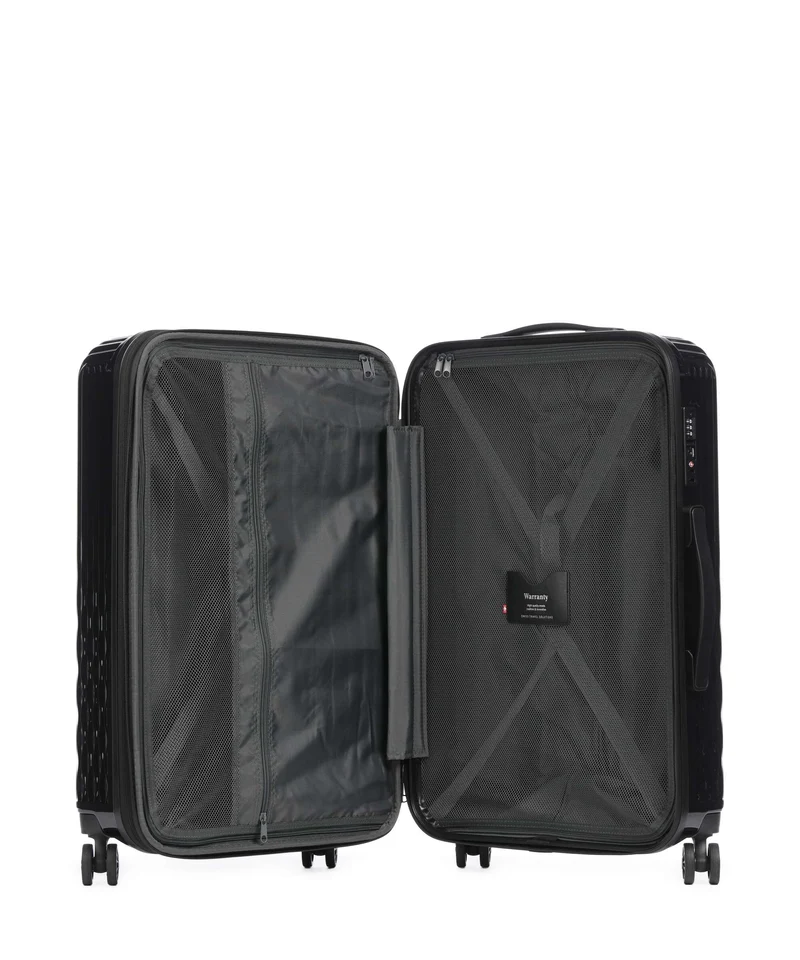 Pack Easy Flow 4-Rollen Trolley black