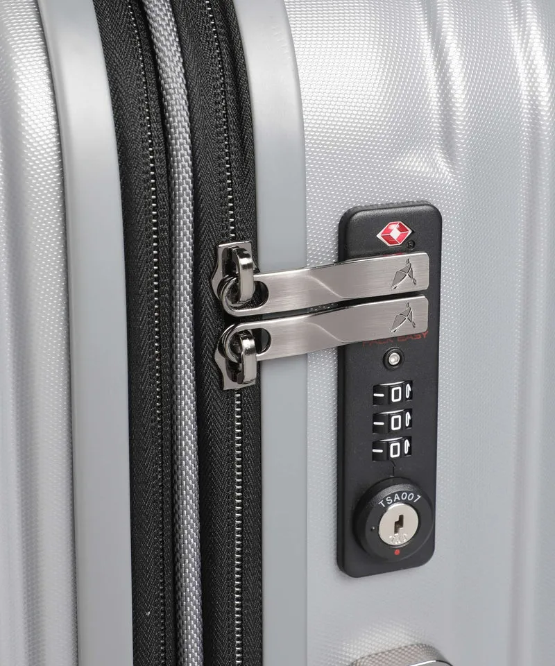 Pack Easy ReNew Genius 4-Rollen Trolley silver