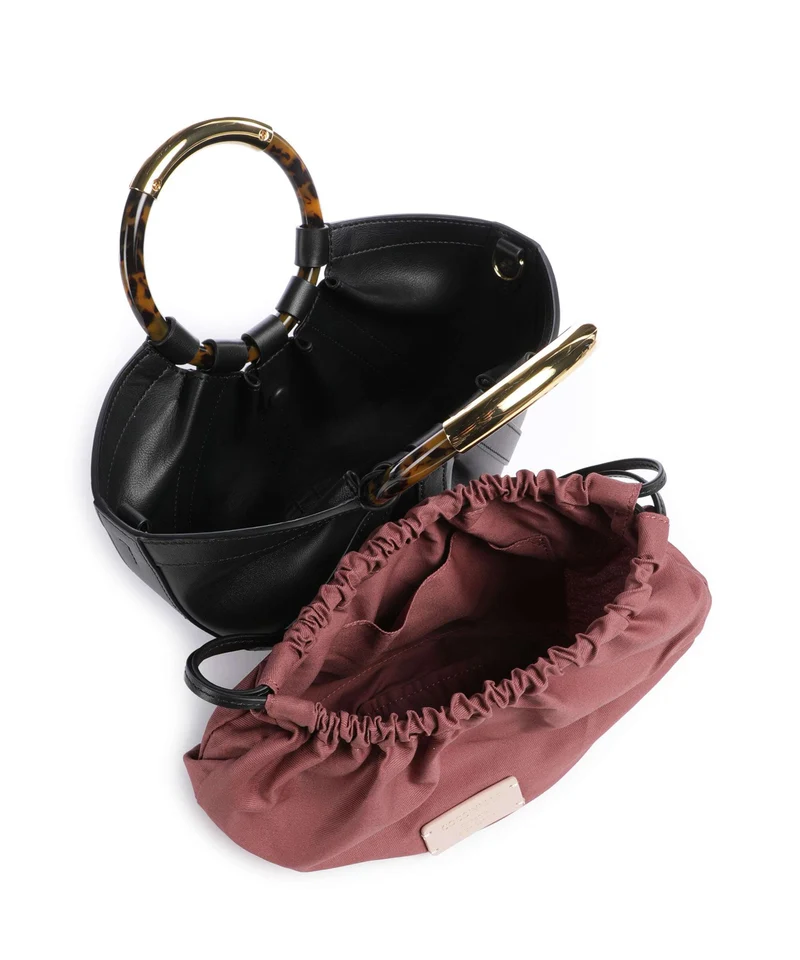 Coccinelle Shell Handtasche noir
