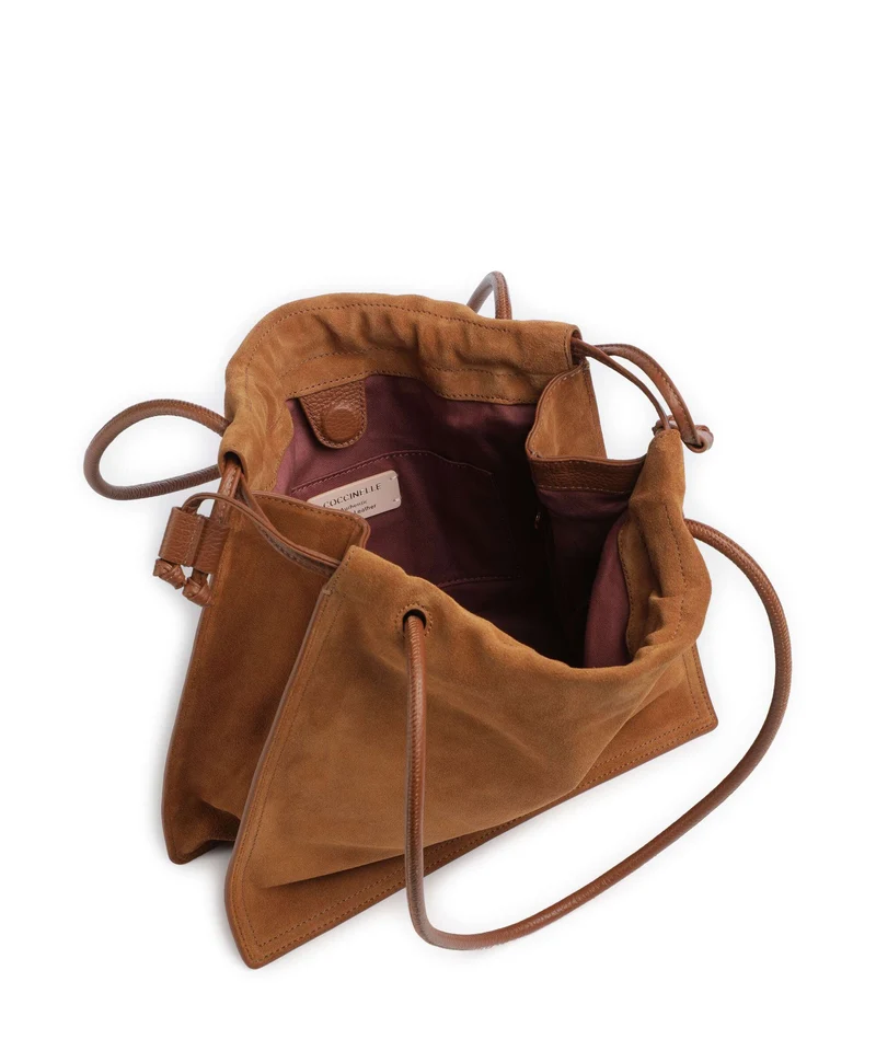 Coccinelle Dulse Bucket Handtasche cognac/cognac
