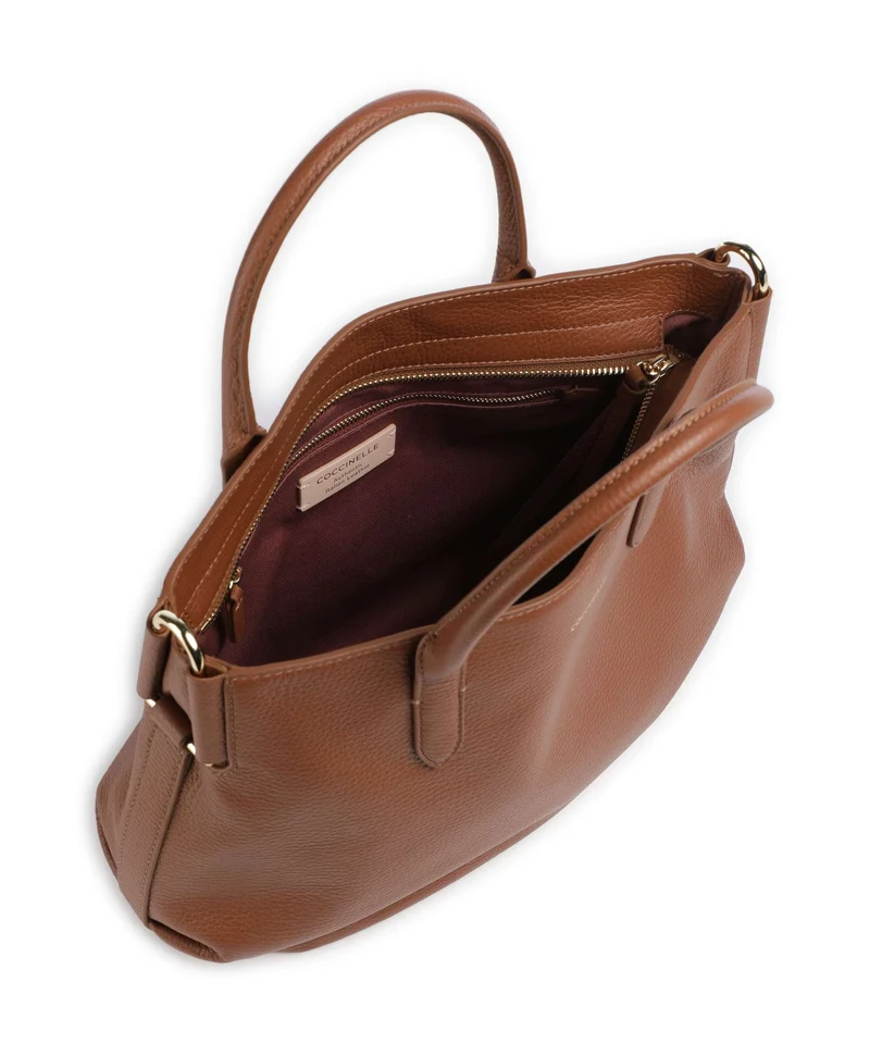 Coccinelle Rebekka Handtasche cognac