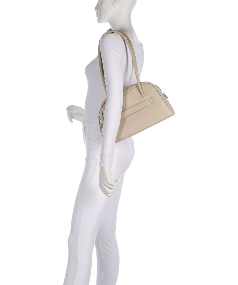 Coccinelle Paki Schultertasche sandshell