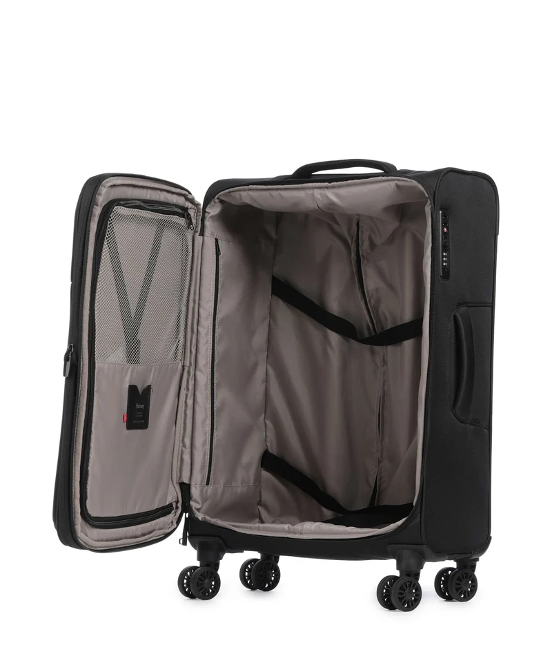 Pack Easy GoUp 4-Rollen Trolley black