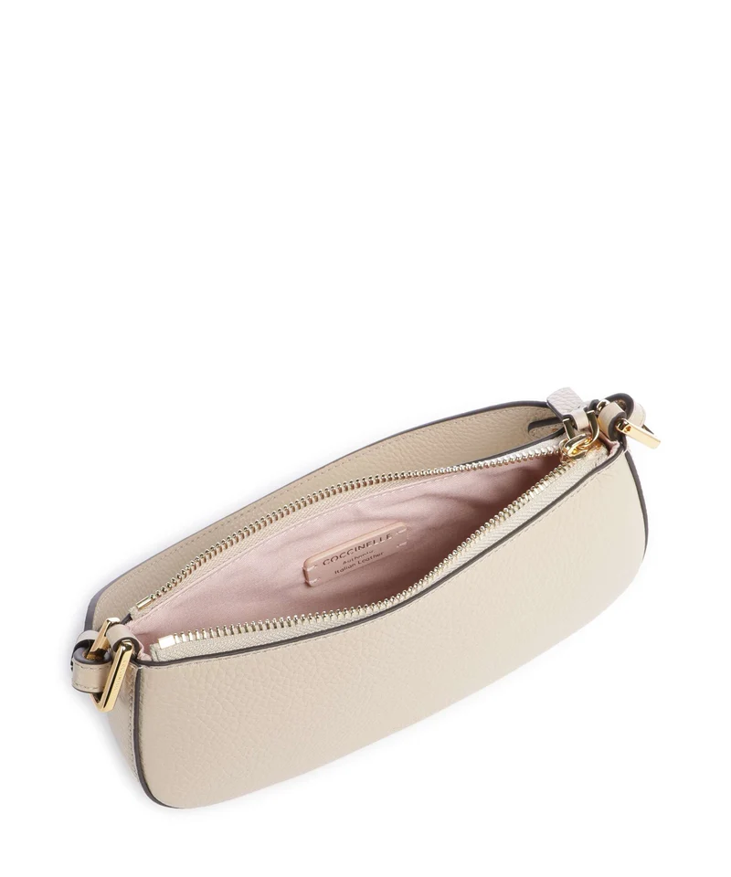 Coccinelle Merveille Schultertasche sandshell