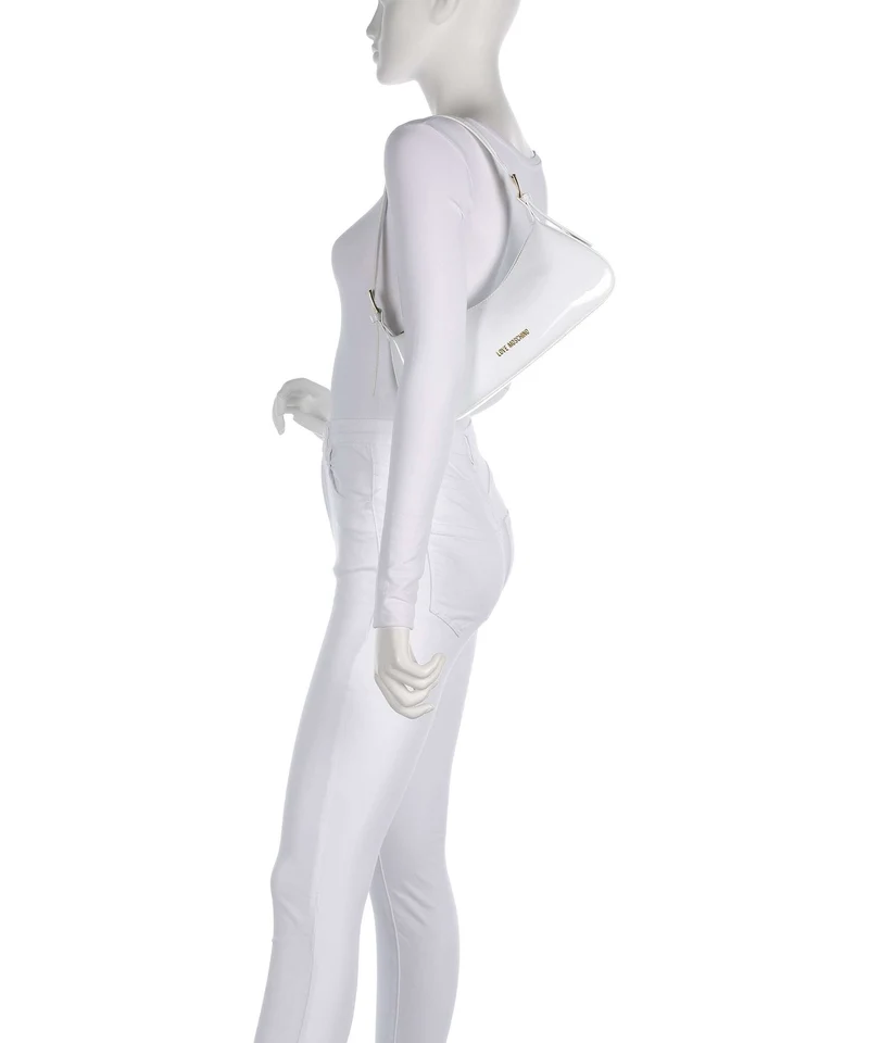 Love Moschino Smart Daily Schultertasche white