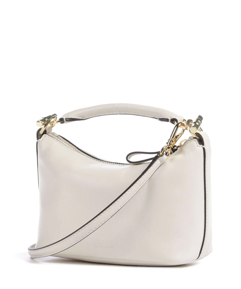 Lauren Ralph Lauren Blaike Mini Umhängetasche soft white