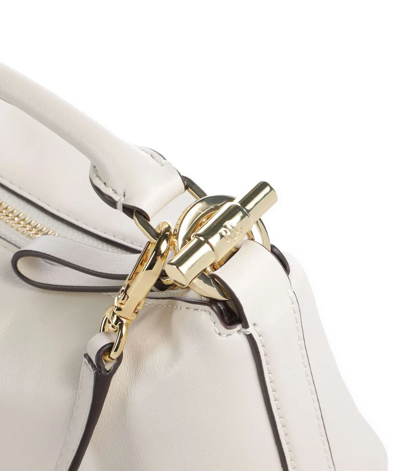 Lauren Ralph Lauren Blaike Mini Umhängetasche soft white