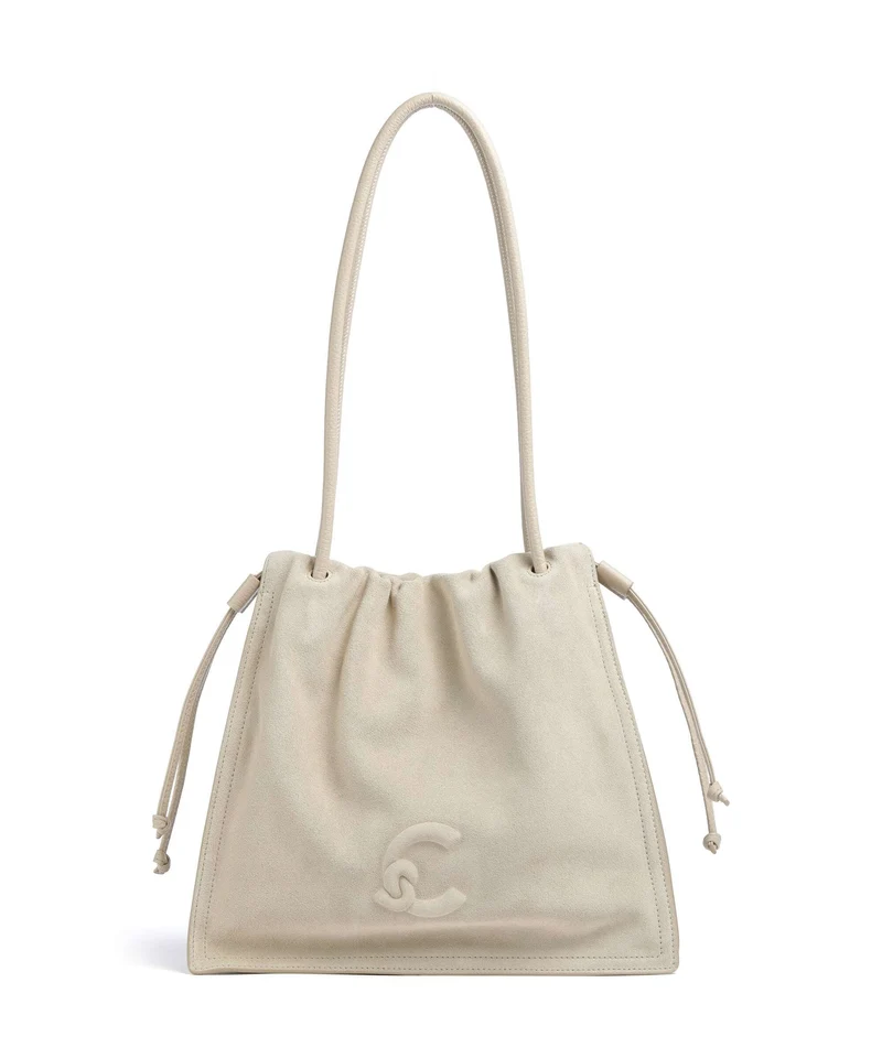 Coccinelle Dulse Bucket Handtasche sandshell