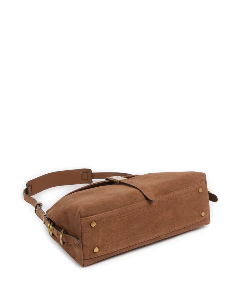 Pinko Saddle Classic Beuteltasche marrone/leone/antique gold