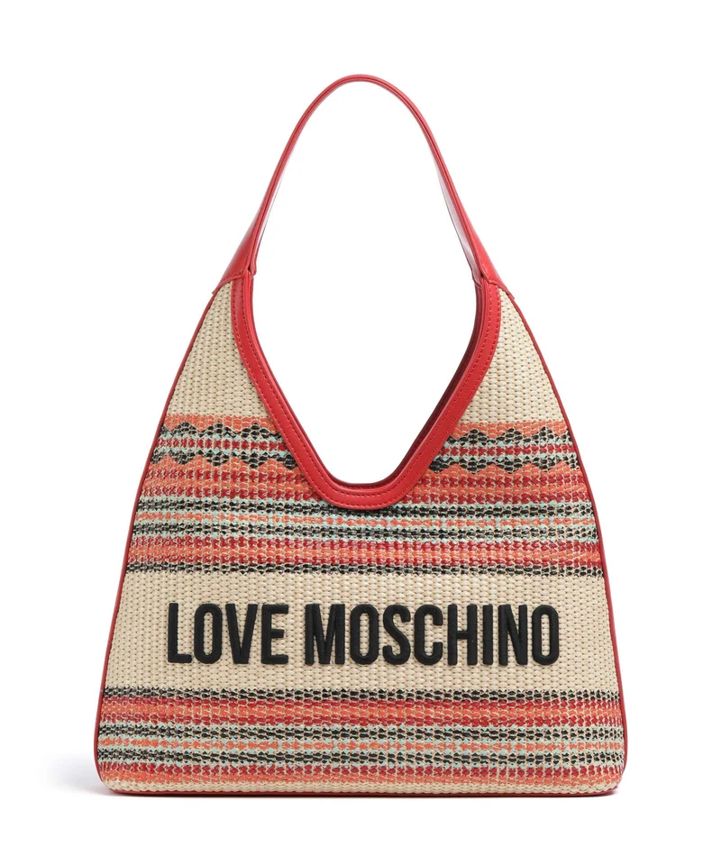 Love Moschino Sunset Stripes Beuteltasche multicolour/red