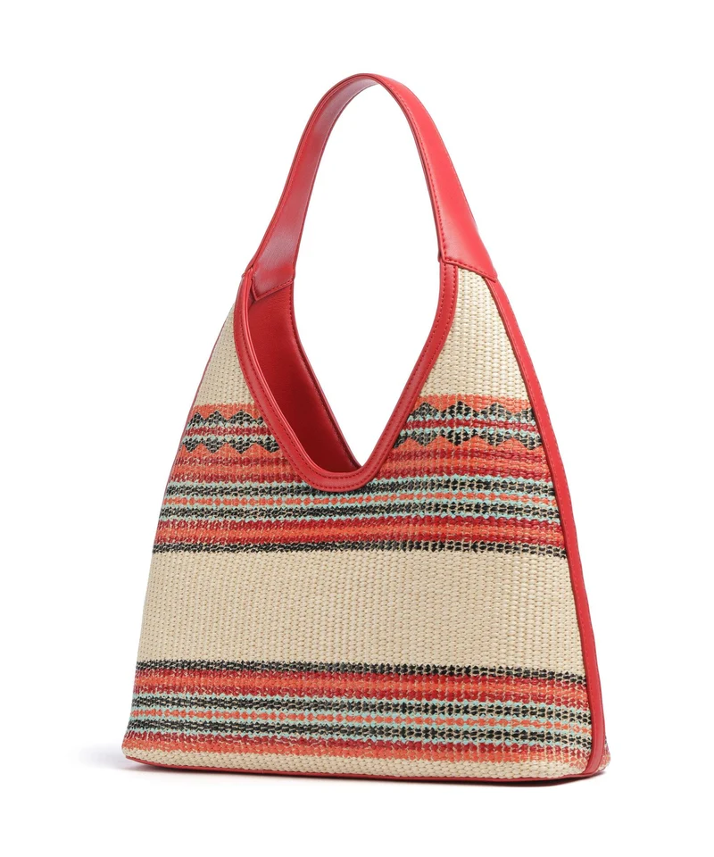 Love Moschino Sunset Stripes Beuteltasche multicolour/red