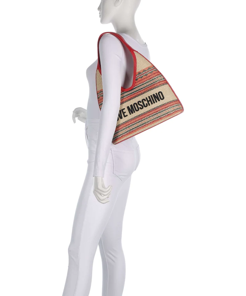 Love Moschino Sunset Stripes Beuteltasche multicolour/red