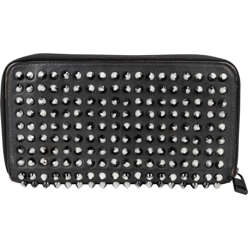 Christian Louboutin Panettone Spikes Zippy Wallet