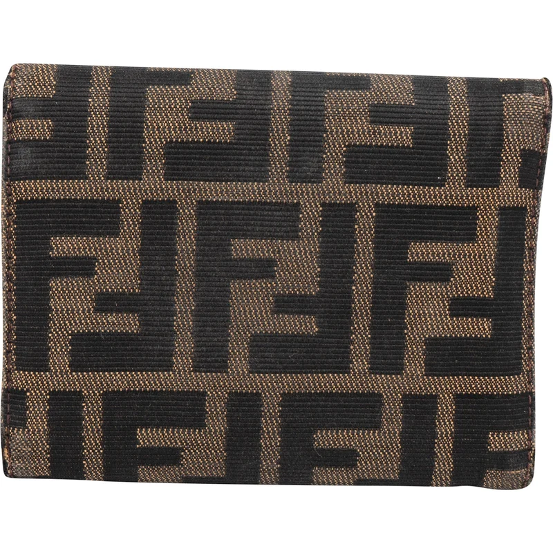 Fendi FF Monogram Baguette Buckle Wallet