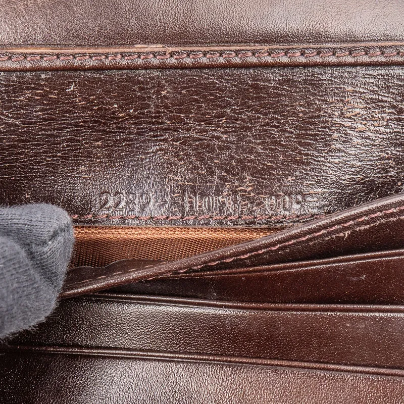 Fendi FF Monogram Baguette Buckle Wallet
