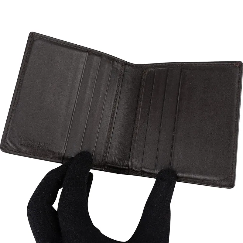 Bottega Veneta Intrecciato Leather Bifold Card Holder Wallet